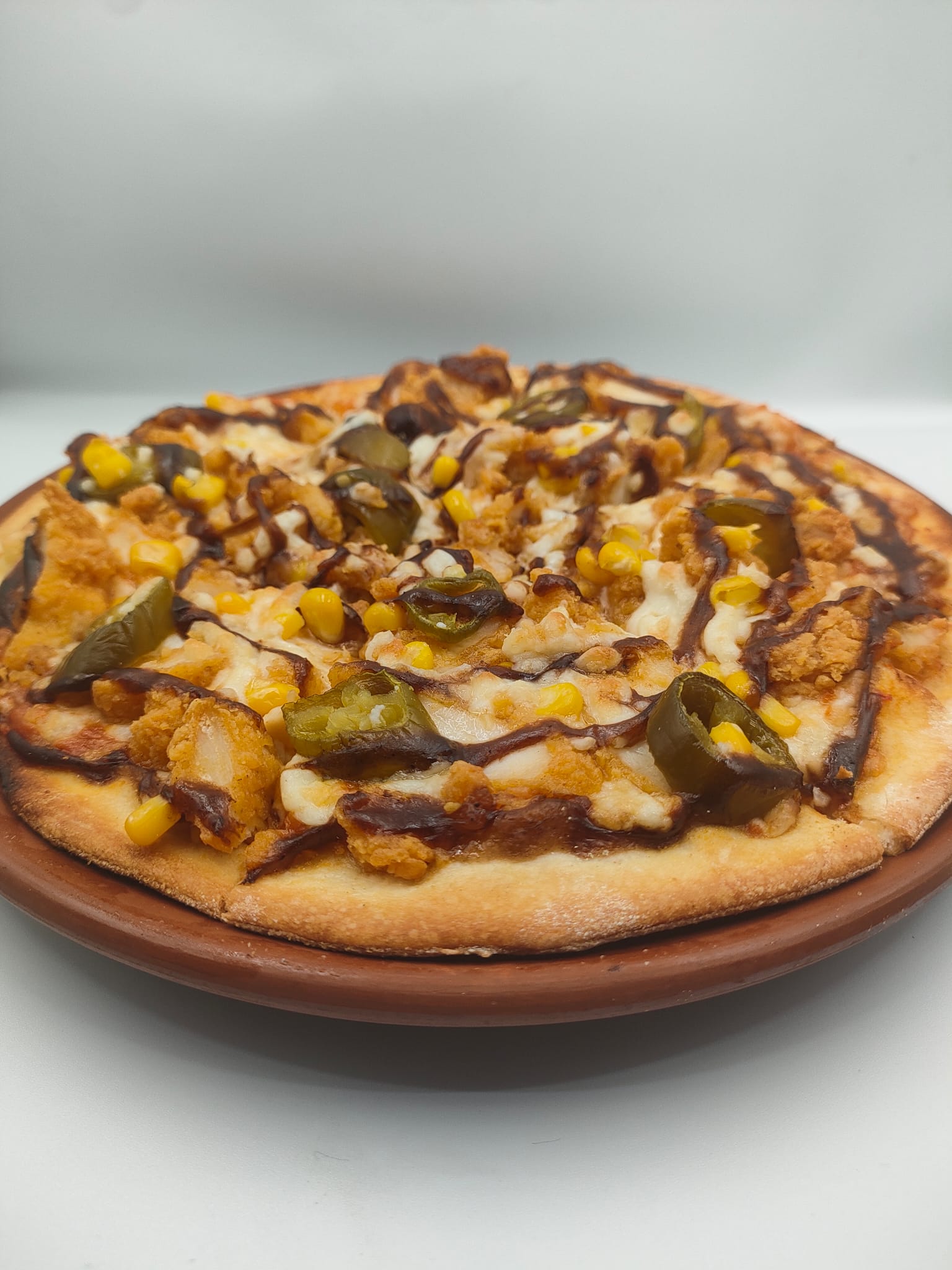 Barbekü Soslu Tavuklu Pizza Küçük