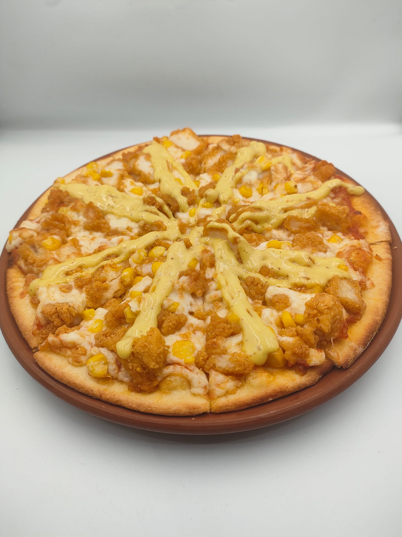 Ballı Hardal Soslu Tavuklu Pizza Küçük